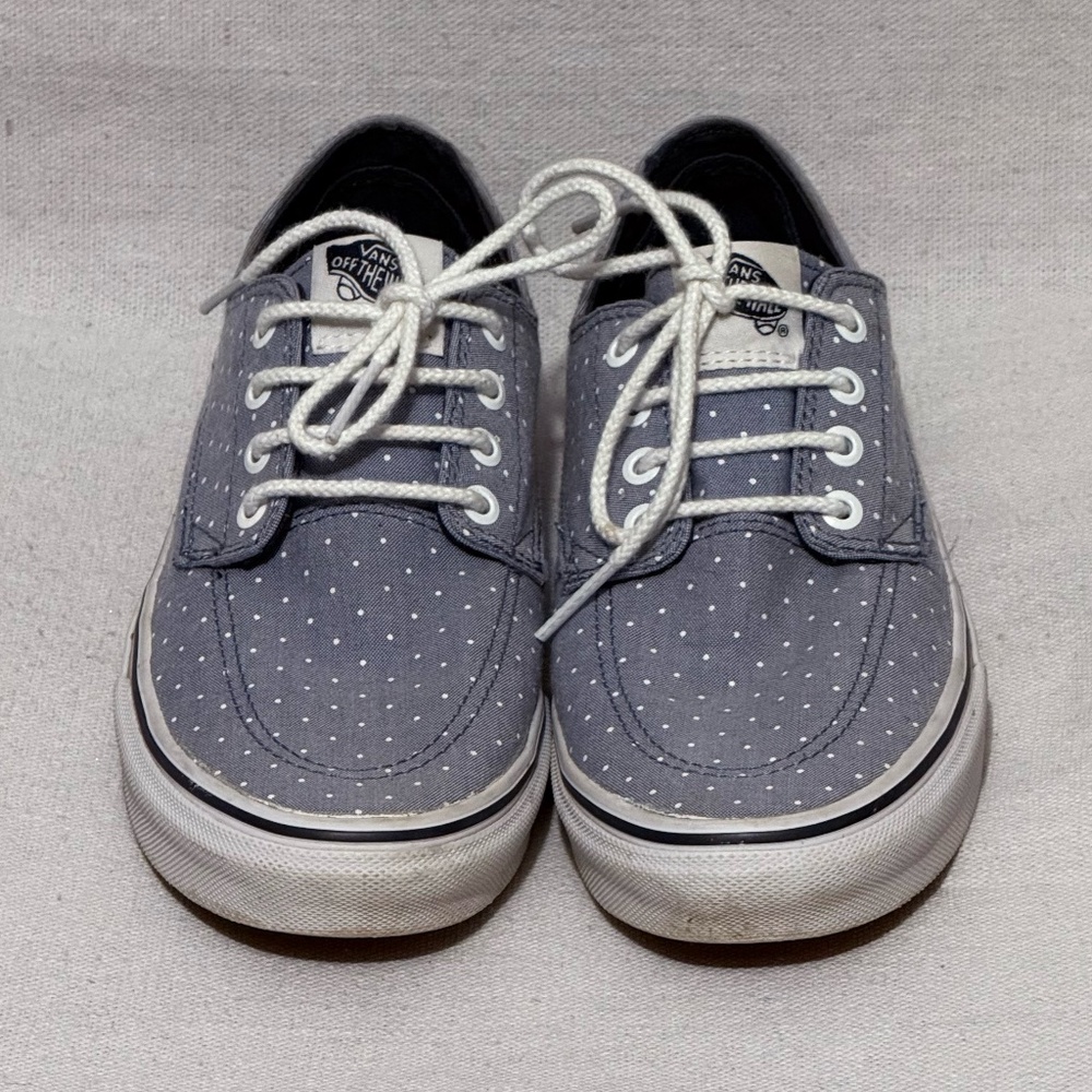 Vans polka dot sneakers - size 9.5